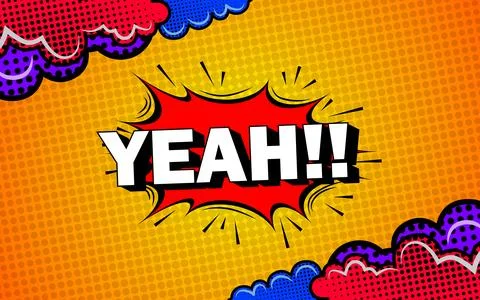 Retro comic design speech bubbles. Pop art vector elements. 스톡 일러스트