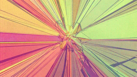 RETRO COMIC FRACTAL WORLD LOOP 스톡 동영상 158208096