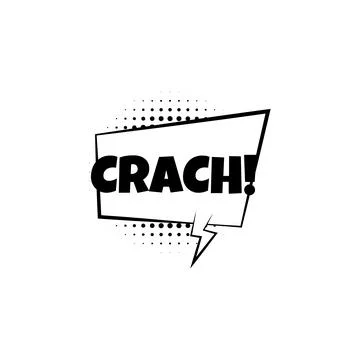 Retro comic speech balloons. Text NO, OMG, BOOM, COOL, BANG, CRACH, WOW, OOPS Illustrazione stock