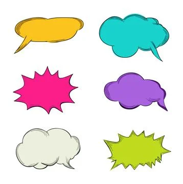 Retro comic speech bubble 库存插图