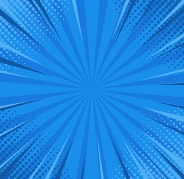 Retro Comic Style  Halftone Square Vector Background Stock Illustration