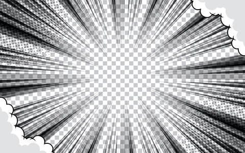 Retro comic on a white background. Vector illustration, vintage design, pop.. Stock Illustration