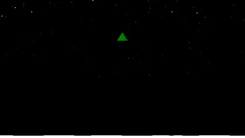 Retro computer Christmas screensaver pixel tree and falling snow Stock Footage 348047236