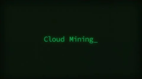 Retro Computer Coding Text Animation Typing Cloud Mining, CRT Monitor Style Stock Footage 229878797