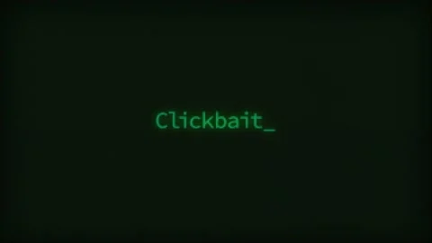 Retro Computer Coding Text Animation Typing Clickbait, CRT Monitor Style Stock Footage 229878847