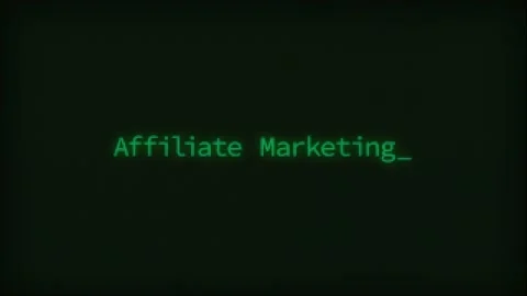 Retro Computer Coding Text Animation Typing Affiliate Marketing, CRT Monito.. Stock Footage 230288758