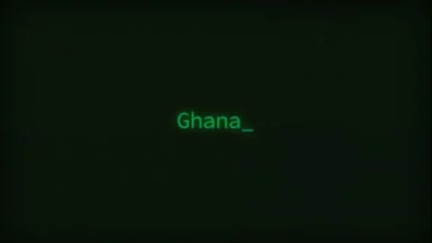 Retro Computer Coding Text Animation Typing Ghana, CRT Monitor Style Stock Footage 230724898