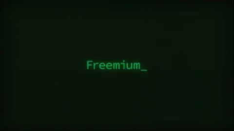 Retro Computer Coding Text Animation Typing Freemium, CRT Monitor Style Stock Footage 230724993