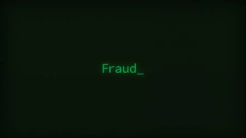 Retro Computer Coding Text Animation Typing Fraud, CRT Monitor Style Stock Footage 231001836