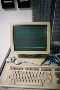 Retro computer Stock Photos