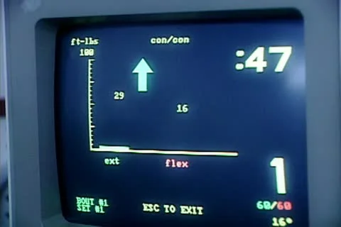 Retro Computer Screen Stock Footage 22379524