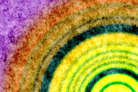 Retro concentric backgrounds Stock Illustration