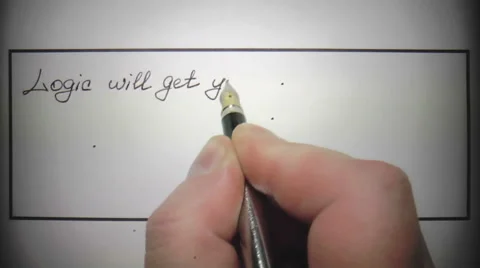 Retro concept of written Famous quote by Albert Einstein 動画素材 48952436