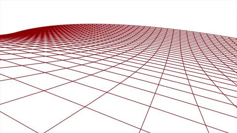 Retro cyberspace grid net polygonal wireframe landscape drawing graphics 스톡 일러스트