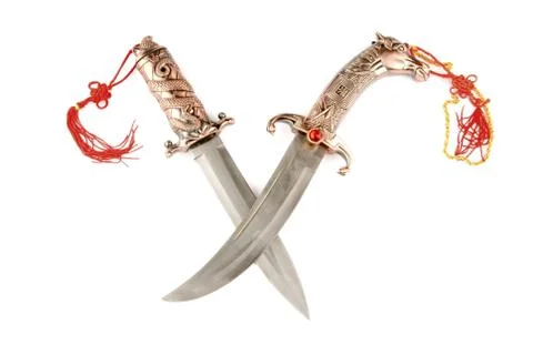 Retro daggers Stock Photos
