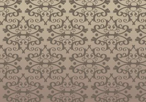 Retro decorative pattern Stock Illustration