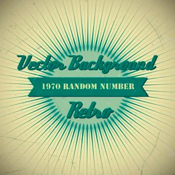 Retro design 스톡 일러스트