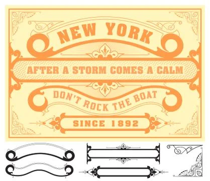 Retro design Stock Illustration