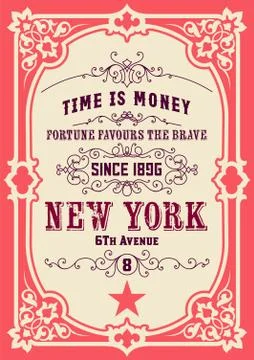 Retro design Illustrazione stock