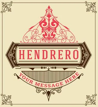 Retro design Stock Illustration