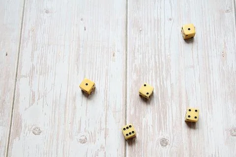 Retro dice Stock Photos