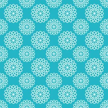 Retro different vector seamless patterns Stock Illustration