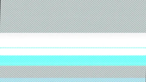 Retro digital glitch background showcases vibrant cyan and red scanlines. T.. Stock Footage 346757459