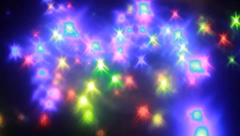 Retro disco lights. HD 1080 Video stock 1070717