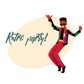 270+ Clip Art Of 80s Disco Fashion Stock Illustrations, Royalty