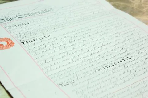 Retro documents Stock Photos