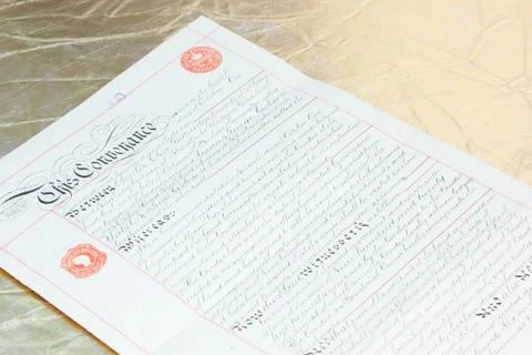 Retro documents Stock Photos