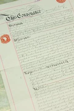 Retro documents Stock Photos