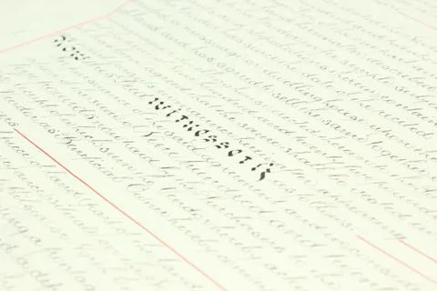 Retro documents Stock Photos