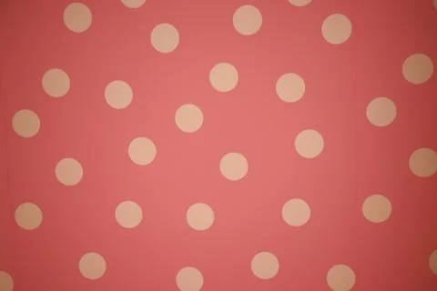 Retro dots repeat pattern seamless design decorate on the wall classic and vi 스톡 사진