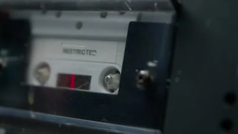 Retro Dual Audio Cassette Interview Recorder in Police Custody Видео 290049085