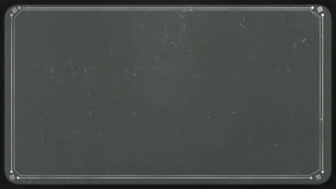 Retro effect on gray background. A re-created film frame from the silent movies Stock Footage 201485329