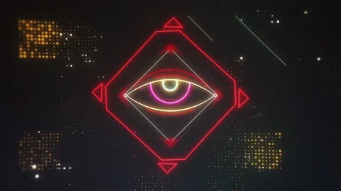 RETRO EYE SUN Stock Footage 201135504