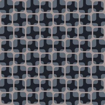 Retro fabric pattern Stock Illustration