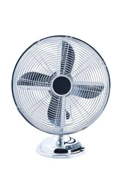 Retro fan isolated Stock Photos