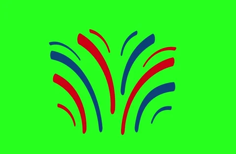 Retro Firework Effect Element 스톡 동영상 331031666