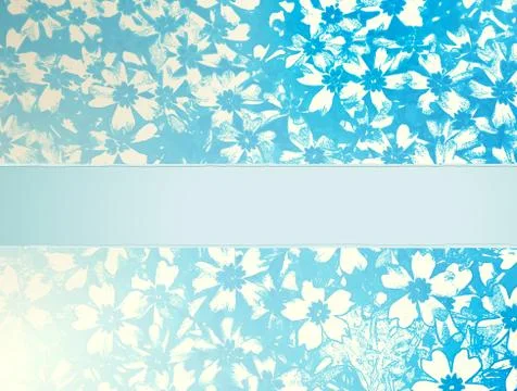 Retro floral pattern Stock Illustration