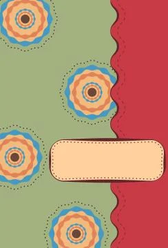 Retro folder Stock Illustration