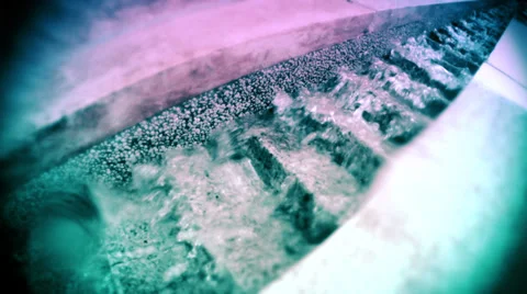 Retro fountain Stock Footage 33547632