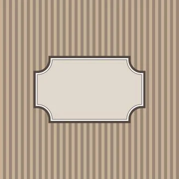 Retro frame Stock Illustration