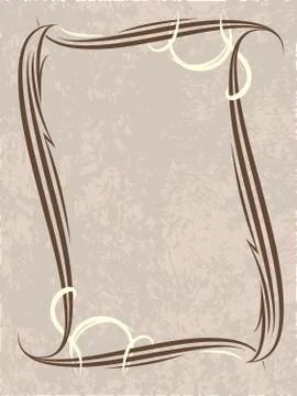 Retro frame. Stock-Illustration