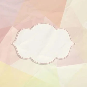 Retro frame Stock Illustration