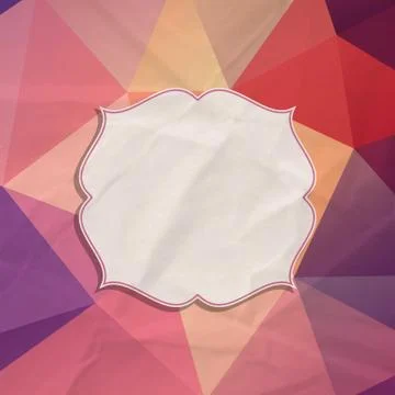 Retro frame Stock Illustration