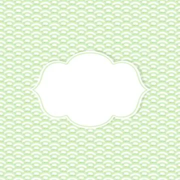 The retro frame Stock Illustration