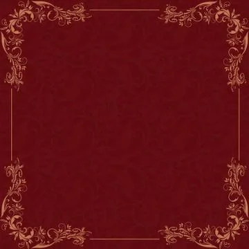 Retro frame Stock Illustration