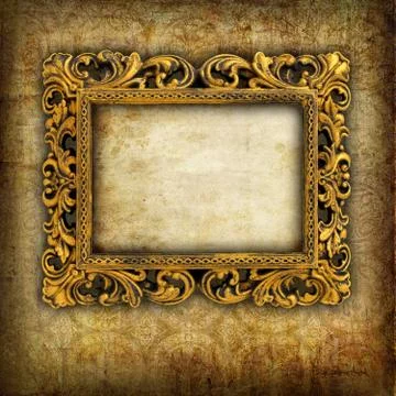 Retro frame Foto stock